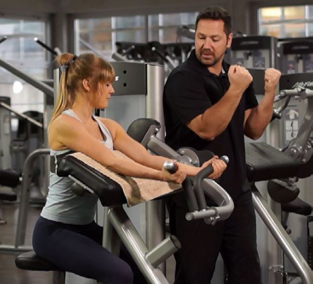 Biceps curl — Anfangsposition