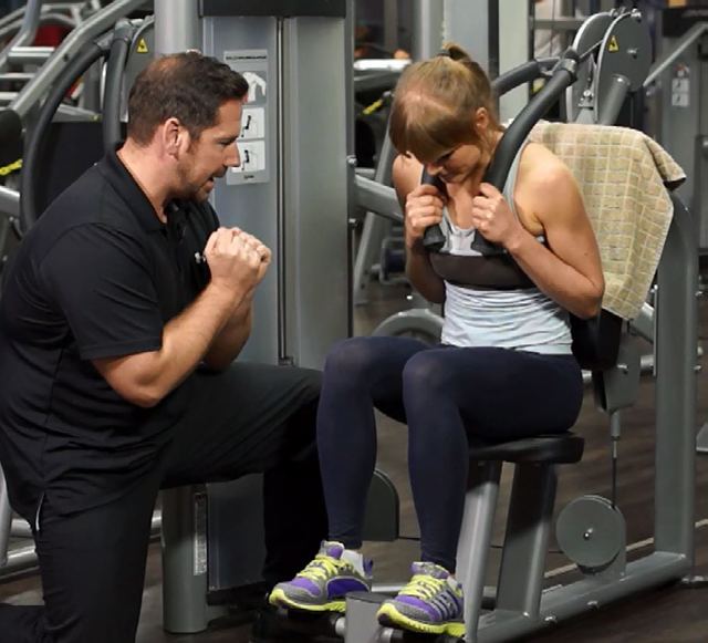 Abdominal flexion — Anfangsposition